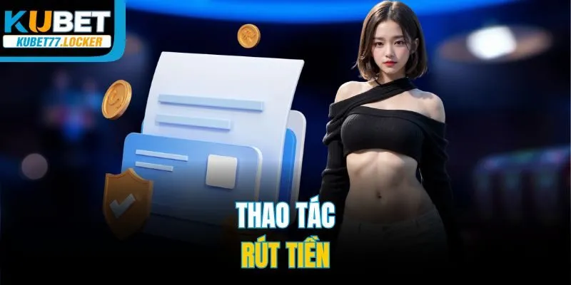 Thao tác rút tiền